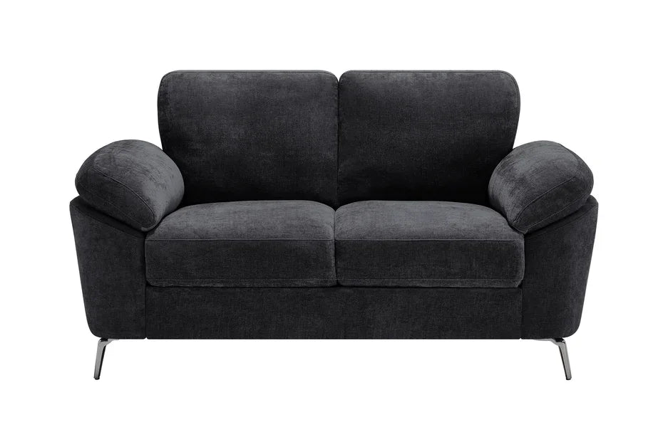 Camden 2 Seater-Black