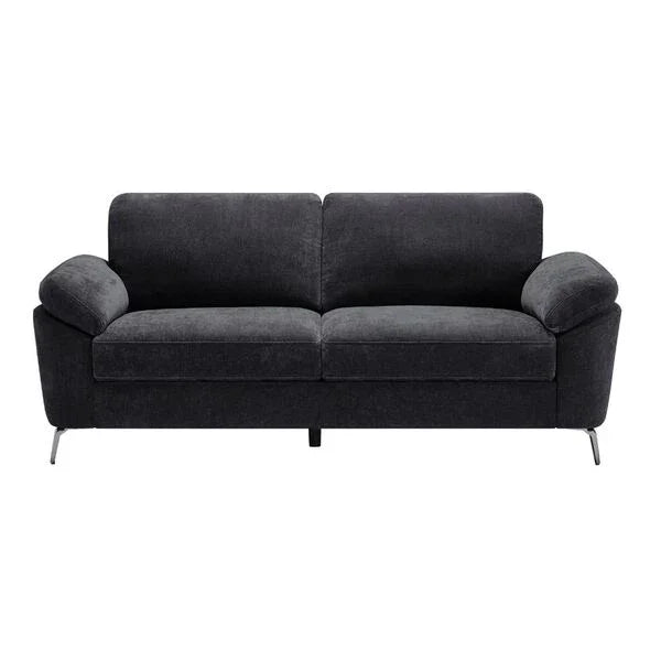 Camden 3 Seater-Black