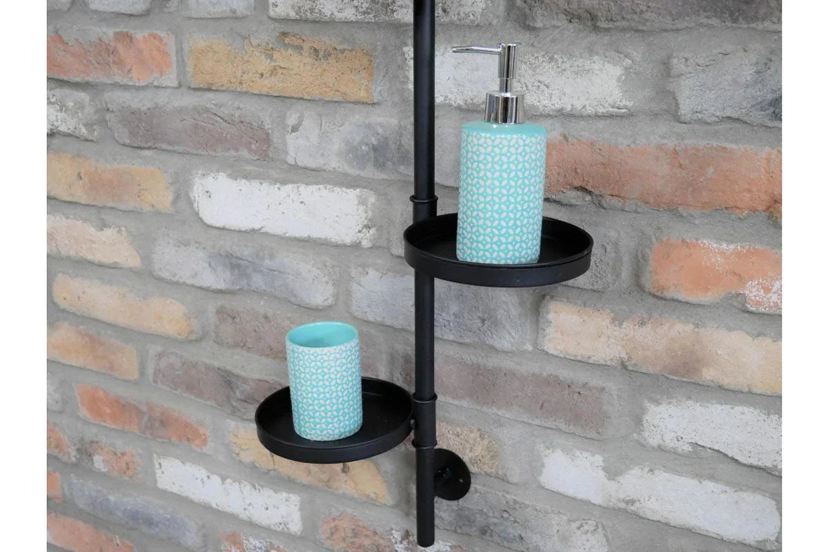 Utility Mirror And Shelves