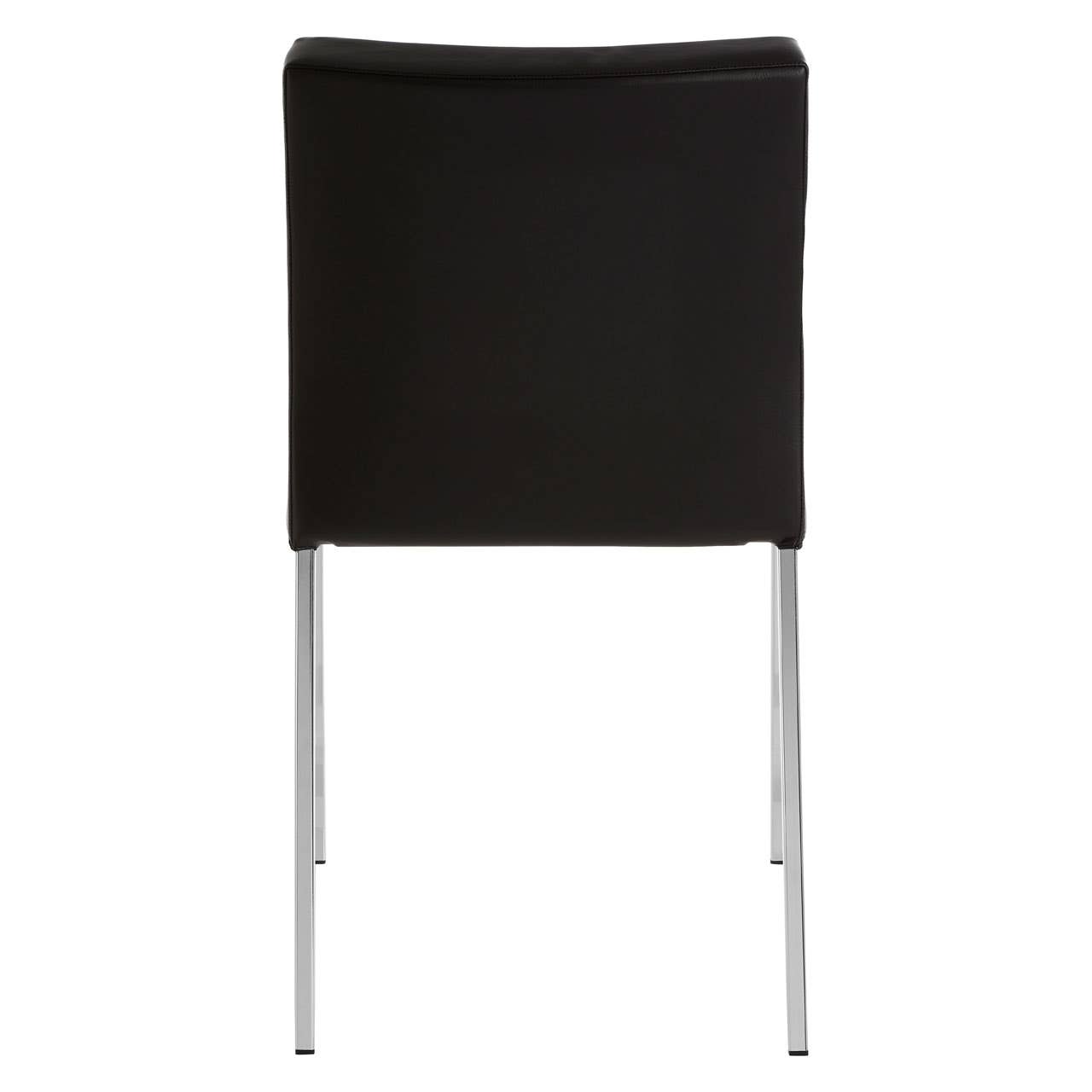 Chic Black Leather Chairs