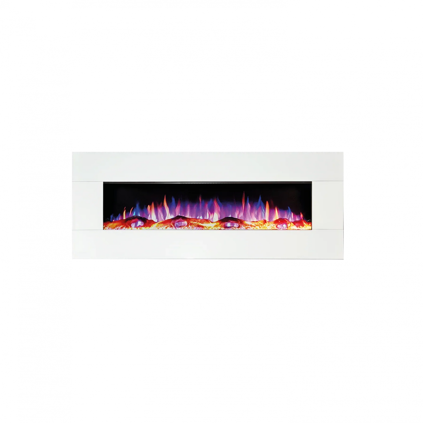 Ezee Glow Mini Zara 42" White Electric Fire
