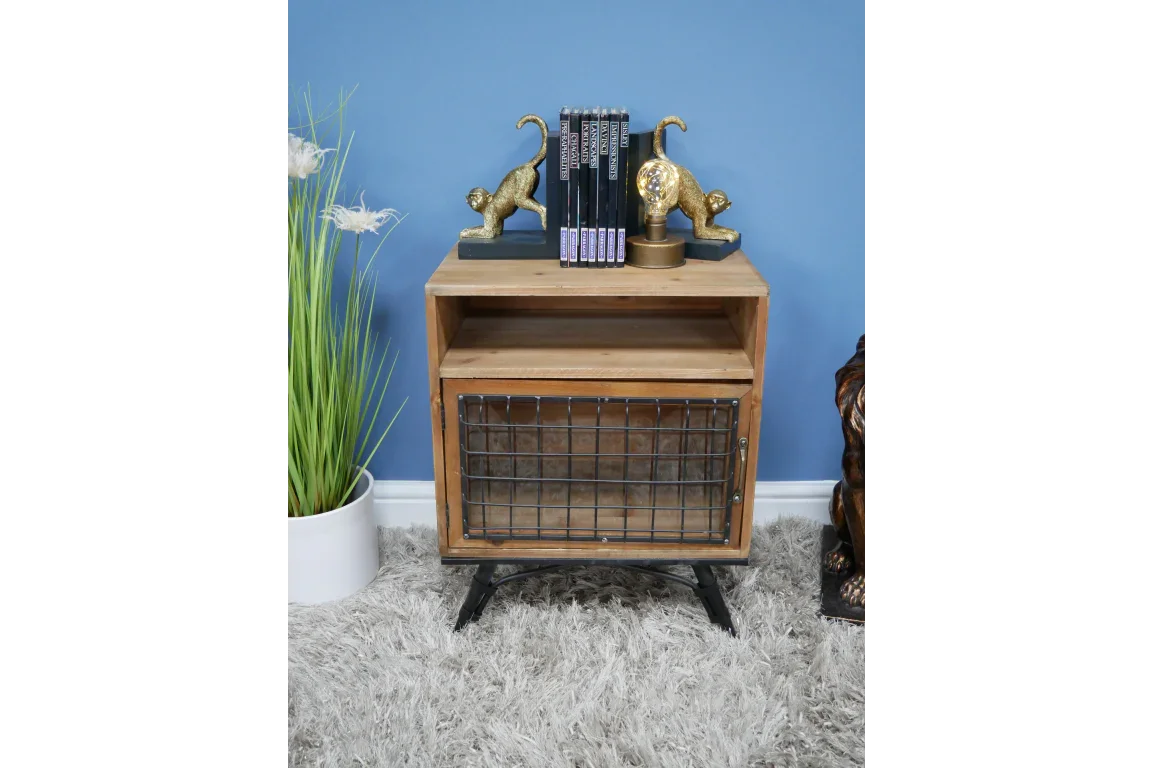 Industrial Bedside Cabinet - 7200