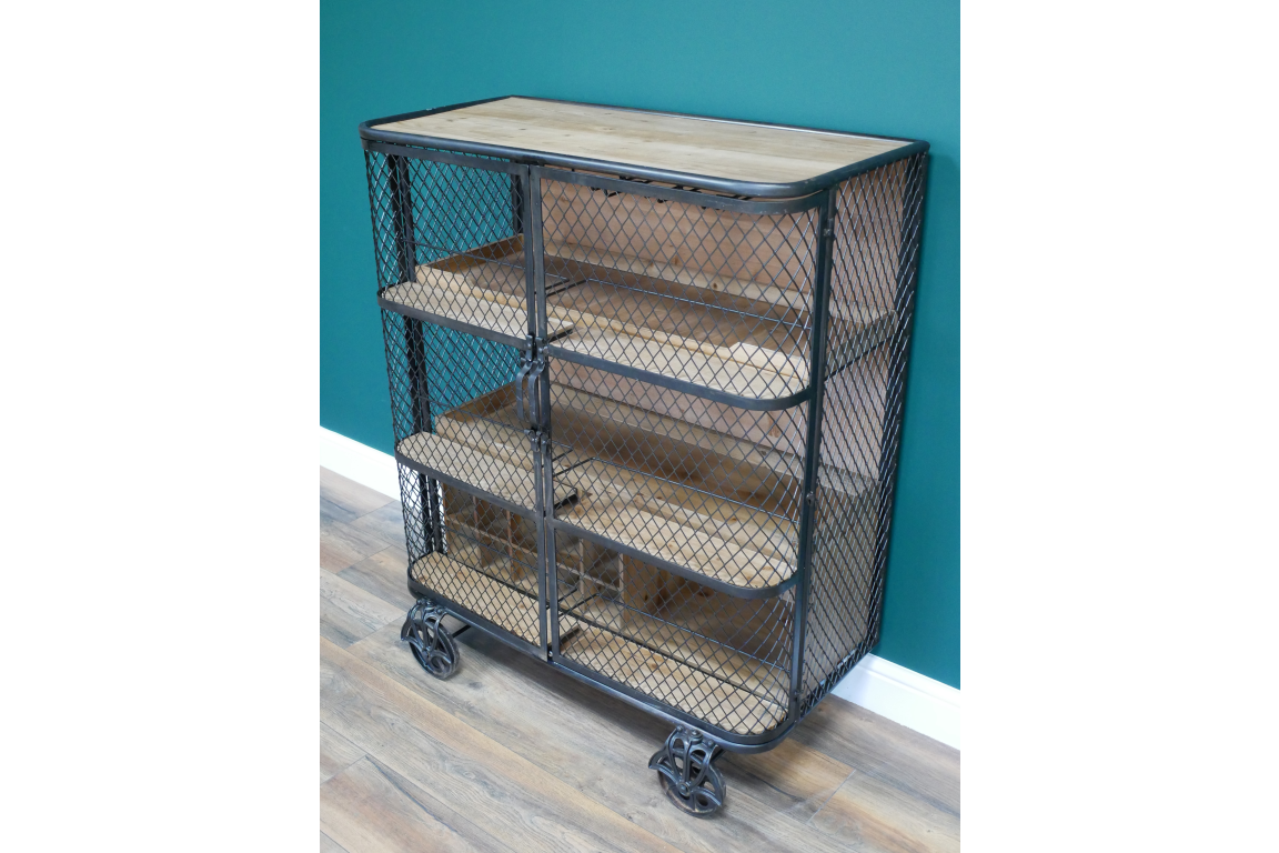 Industrial Bar Cabinet - 7475