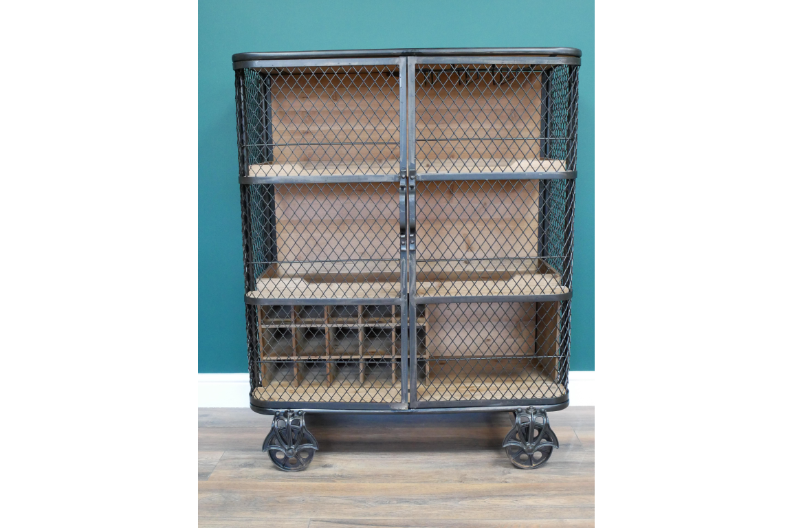 Industrial Bar Cabinet - 7475