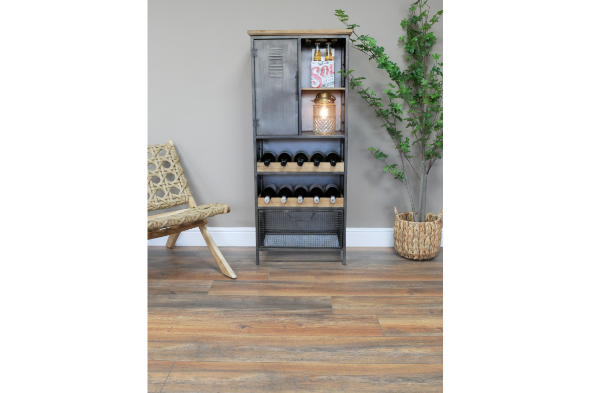 Industrial Wine Cabinet - 7606