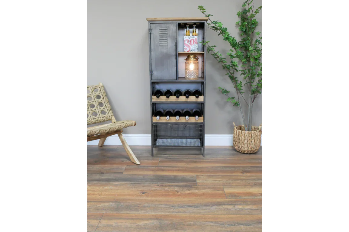 Industrial Wine Cabinet - 7606