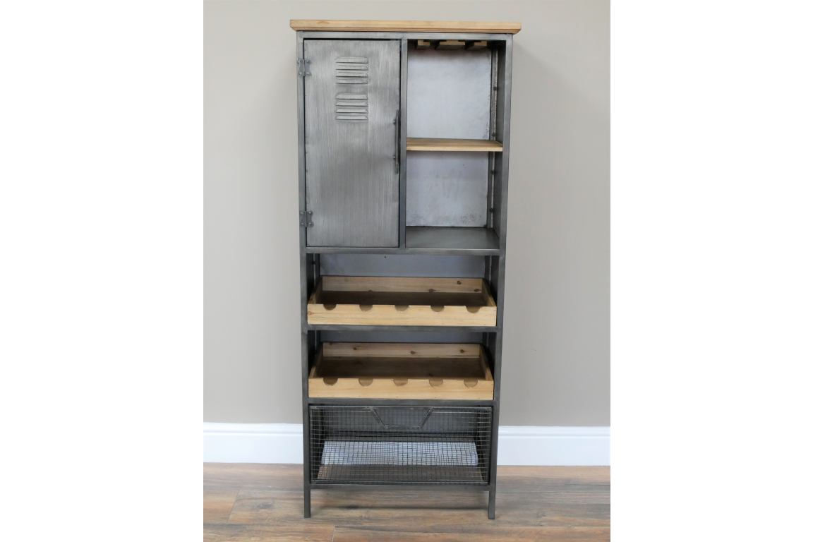 Industrial Wine Cabinet - 7606