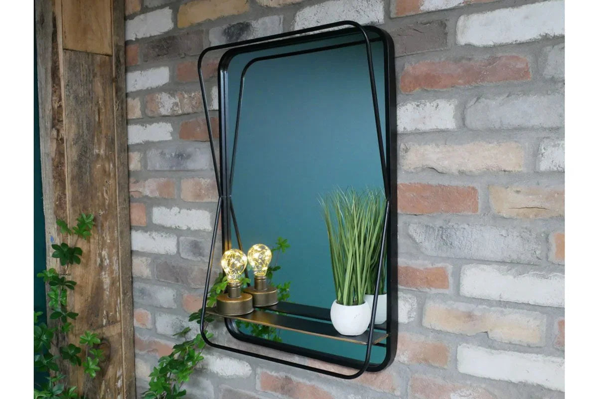 Mirror With Shelf