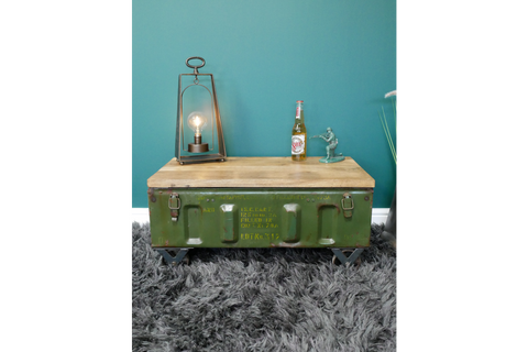 Military Coffee / Side Table - 8094