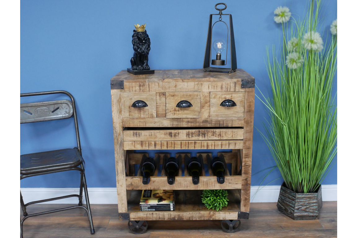 Industrial Wine Cabinet - 8152