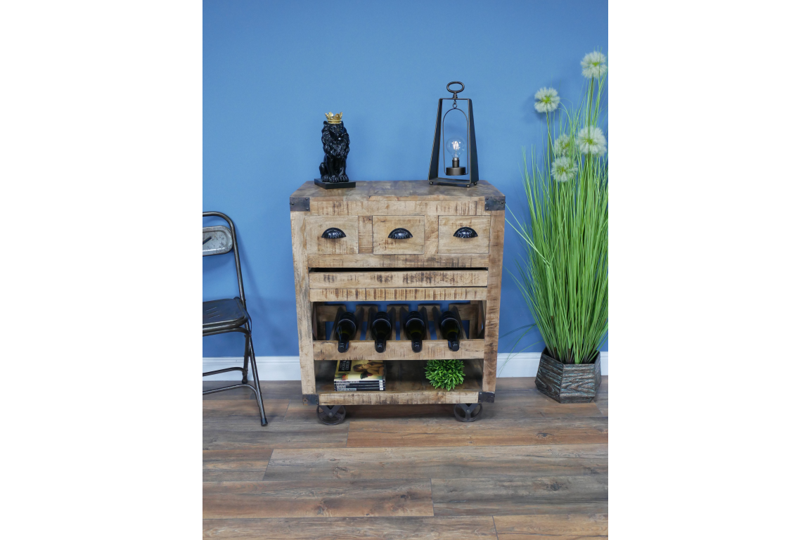 Industrial Wine Cabinet - 8152