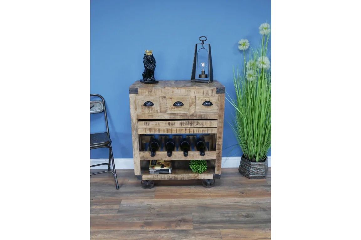 Industrial Wine Cabinet - 8152