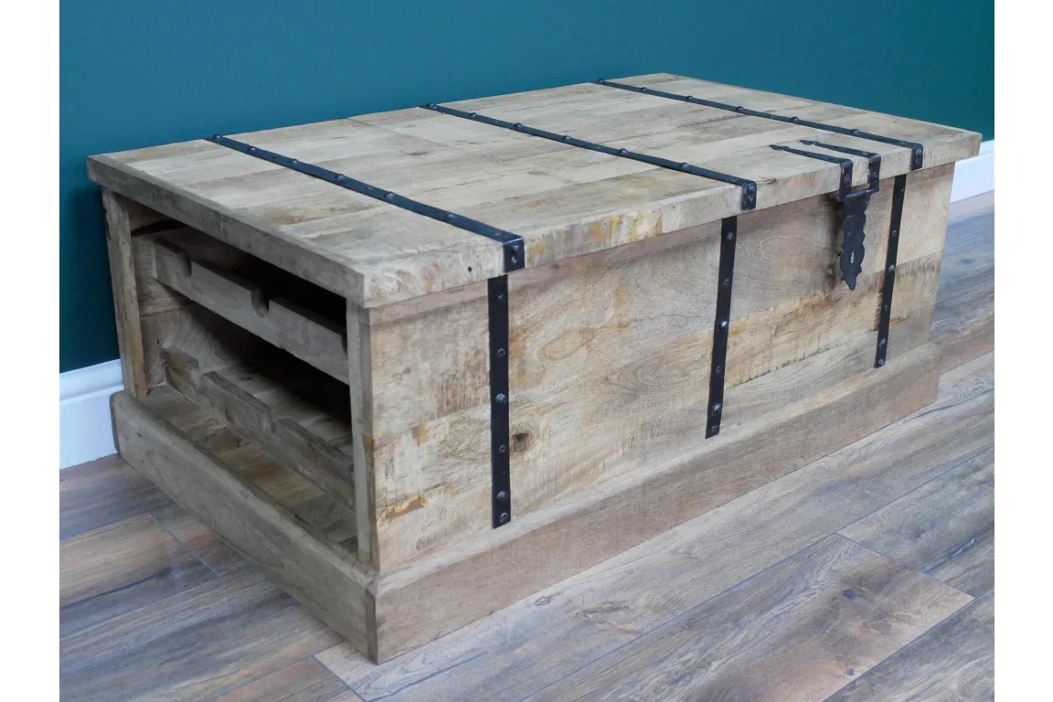 Trunk With Wine Bottle Storage - 8163