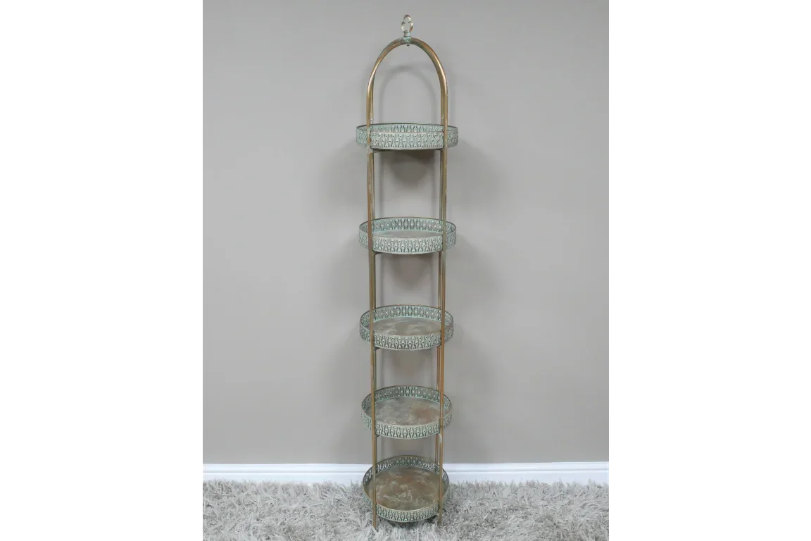 Moroccan Style 5 Tier Shelves - 8526