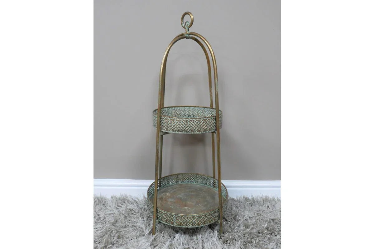 Moroccan Style 2 Tier Shelves