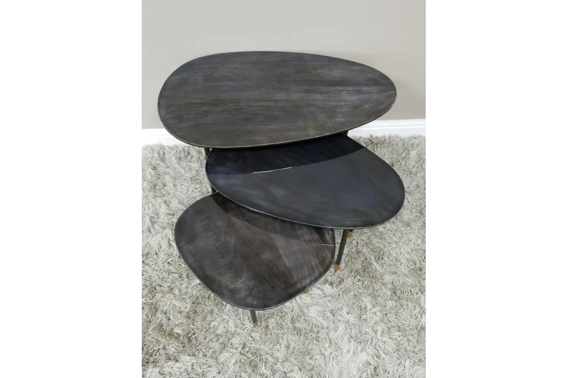 Set Of 3 Side Tables - 8676