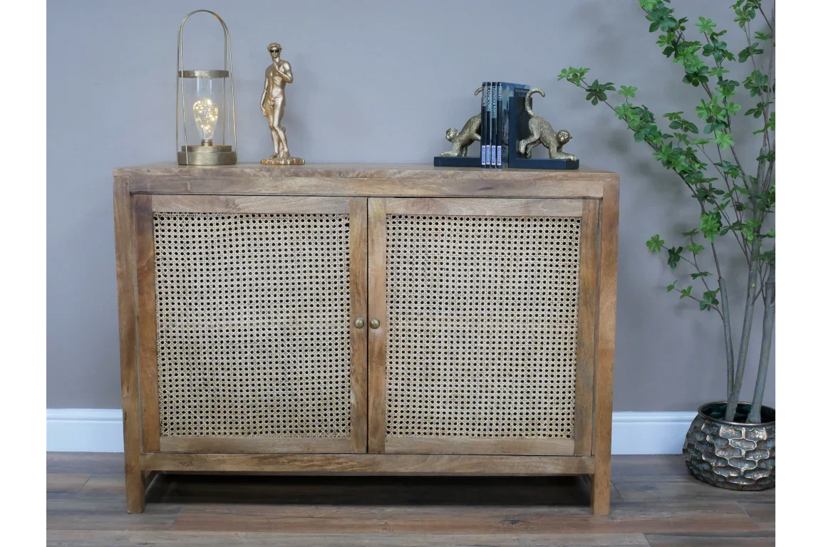 Rattan Storage Cabinet - 8969
