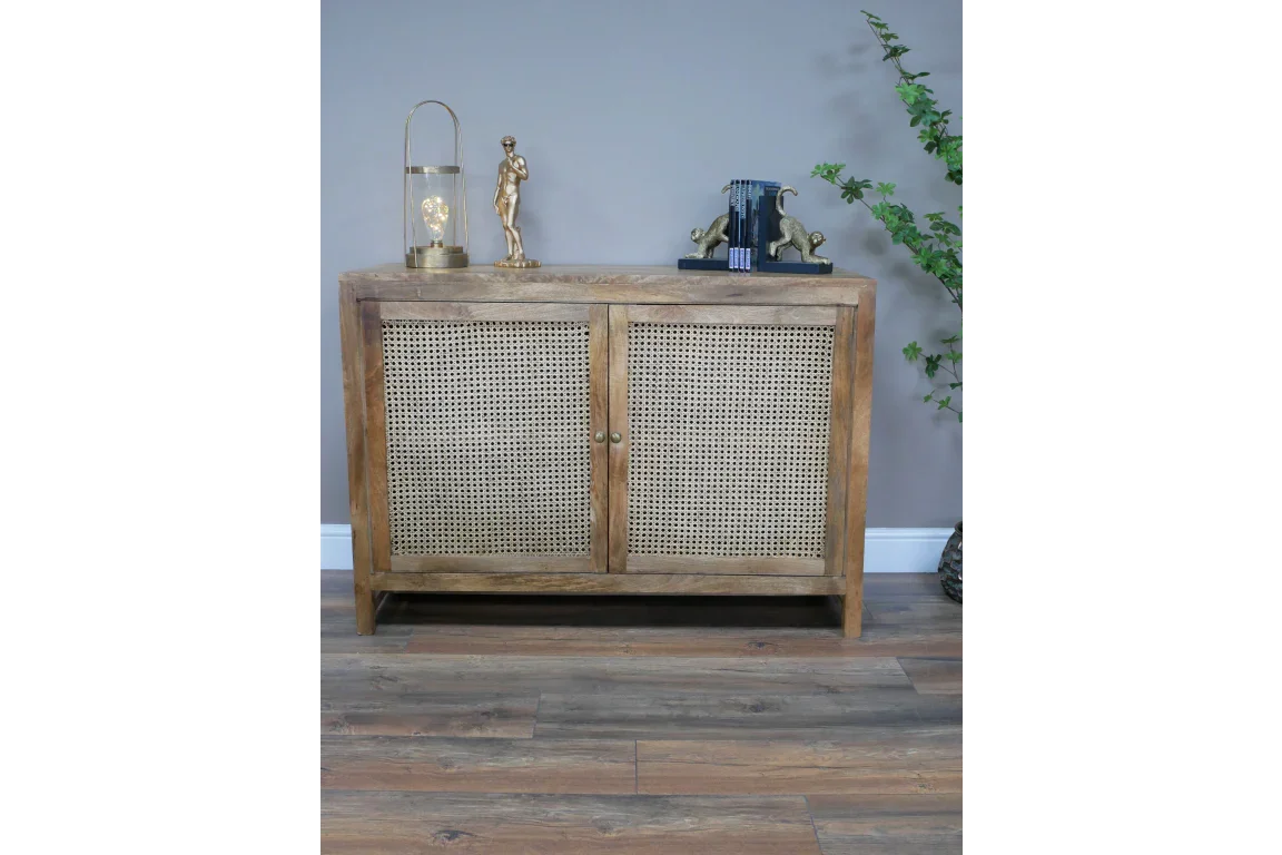 Rattan Storage Cabinet - 8969