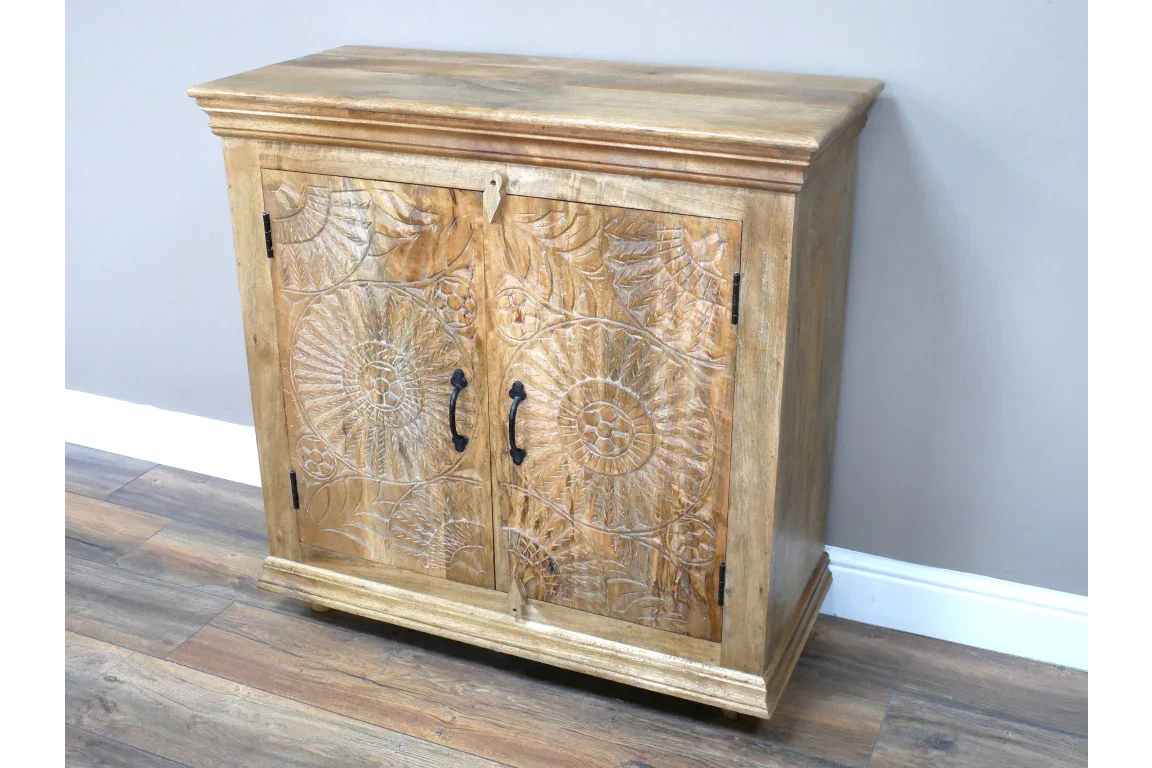 Carved Cabinet - 8976