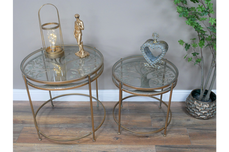Set Of 2 Side Tables - 9133