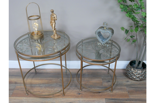 Set Of 2 Side Tables - 9133