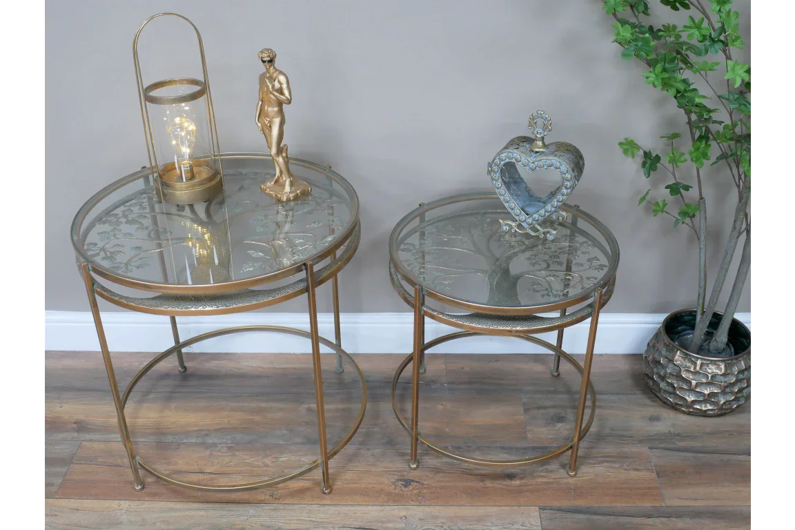 Set Of 2 Side Tables - 9133