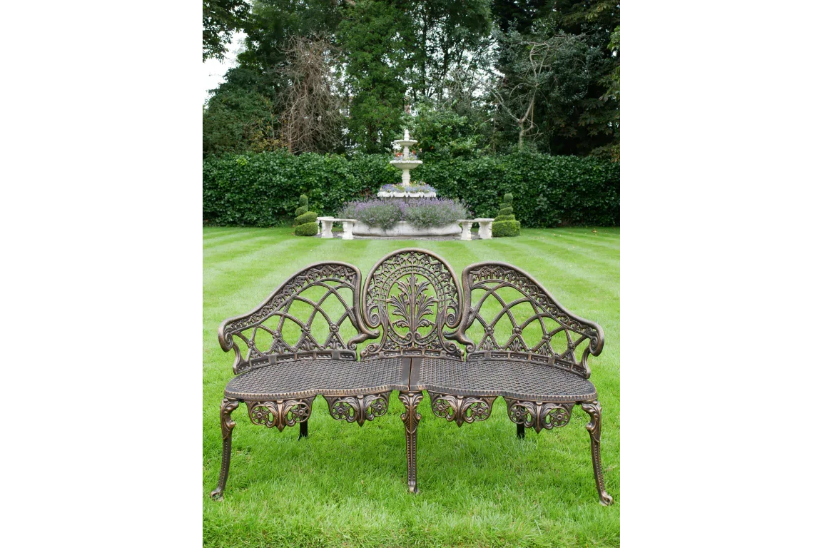 Aluminium Bench - Bronze Finish - 9290