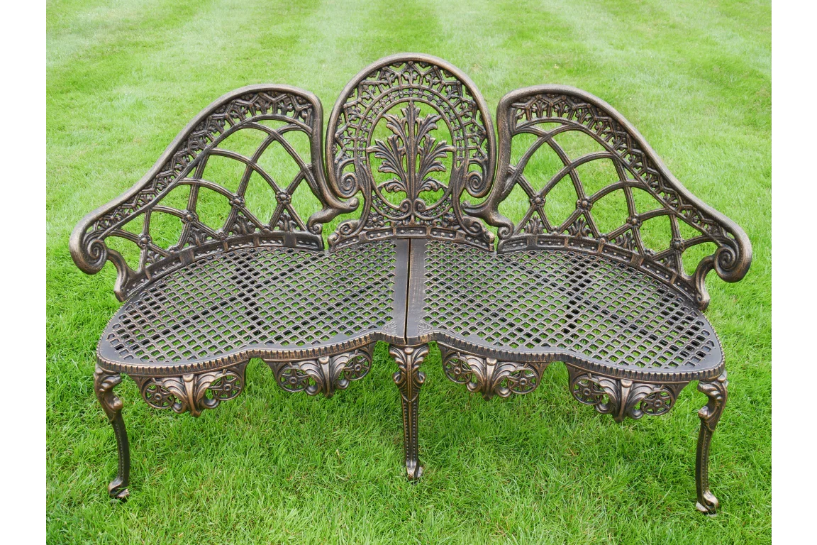 Aluminium Bench - Bronze Finish - 9290