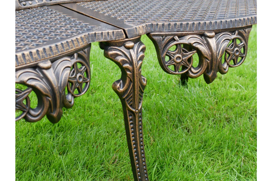 Aluminium Bench - Bronze Finish - 9290