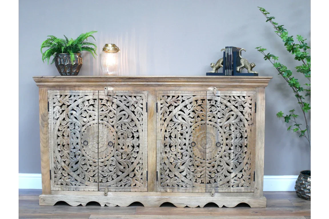 Carved Cabinet - 9712