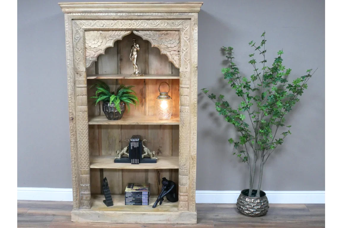 Carved Bookcase - 9714