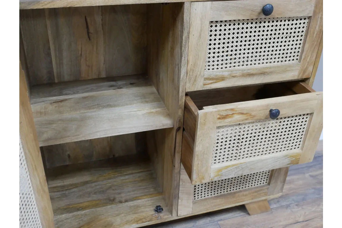 Rattan Storage Cabinet - 9718