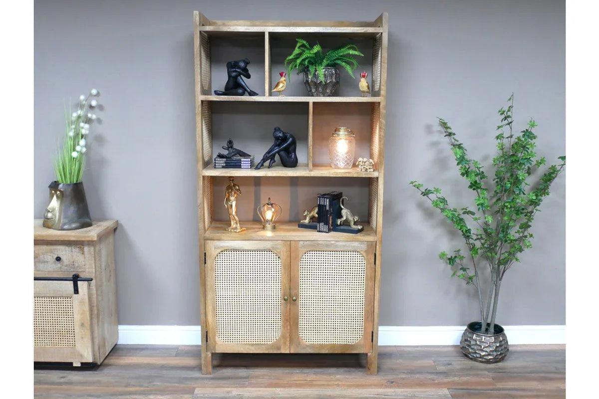 Rattan Display Shelves