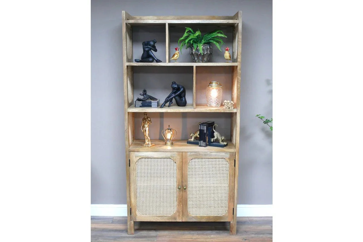 Rattan Display Shelves