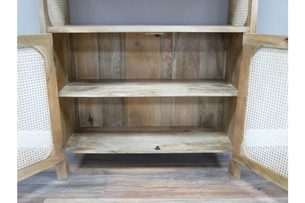 Rattan Display Shelves