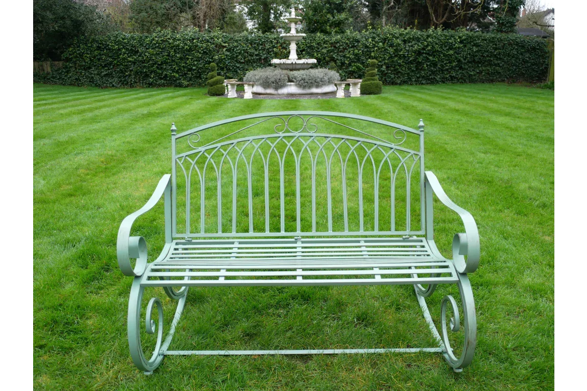 Alfie Rocking Bench - Green - 9795