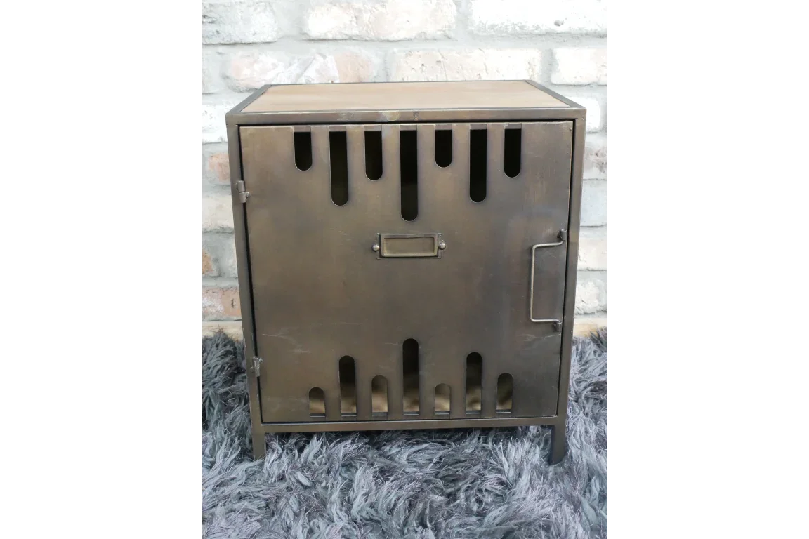 Industrial Bedside Cabinet - 9882