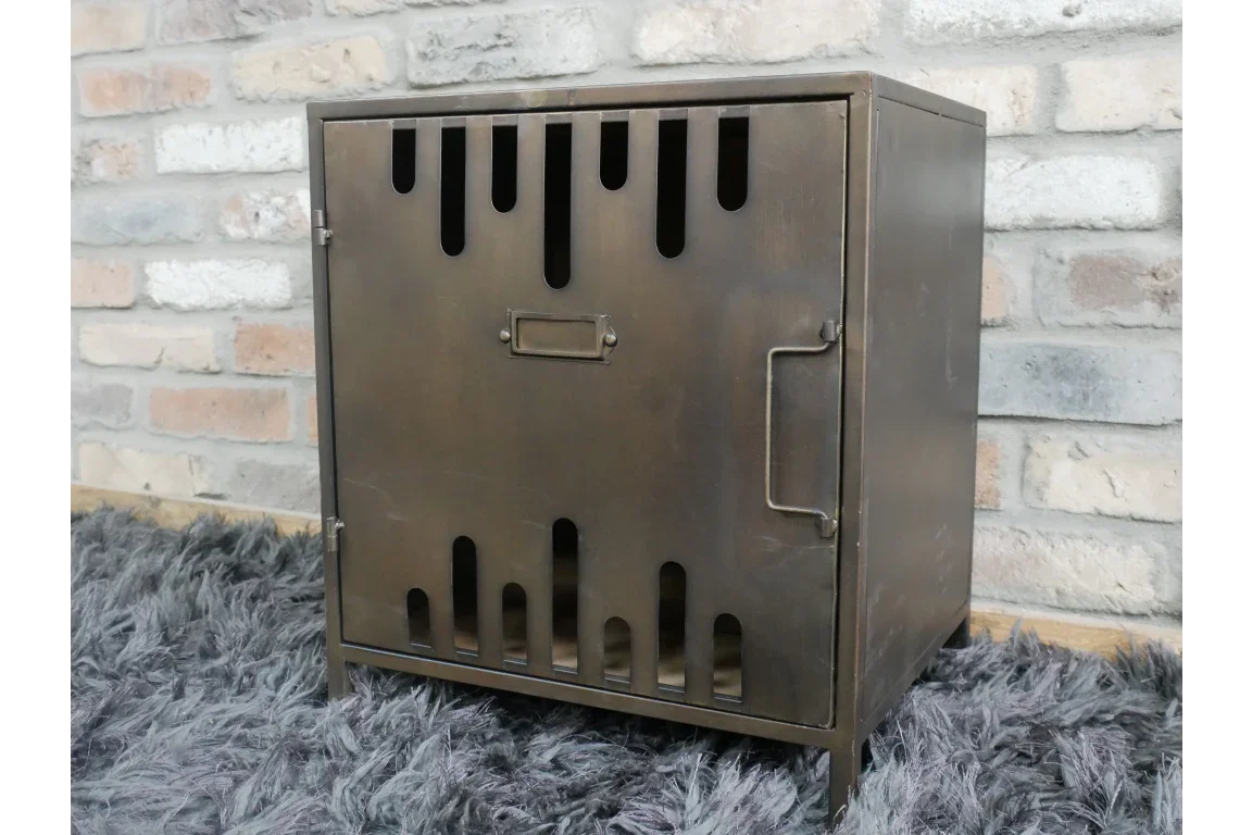 Industrial Bedside Cabinet - 9882