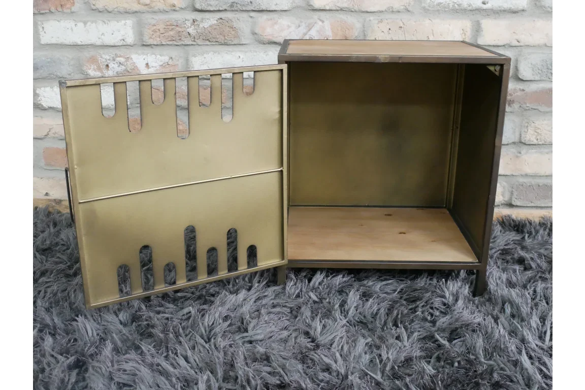 Industrial Bedside Cabinet - 9882