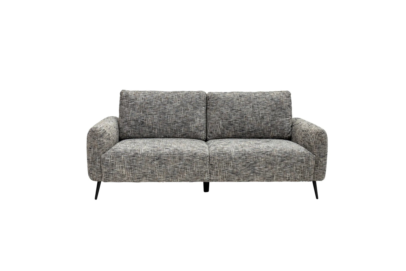 Harper Fabric 3 Seater - Grey Weave