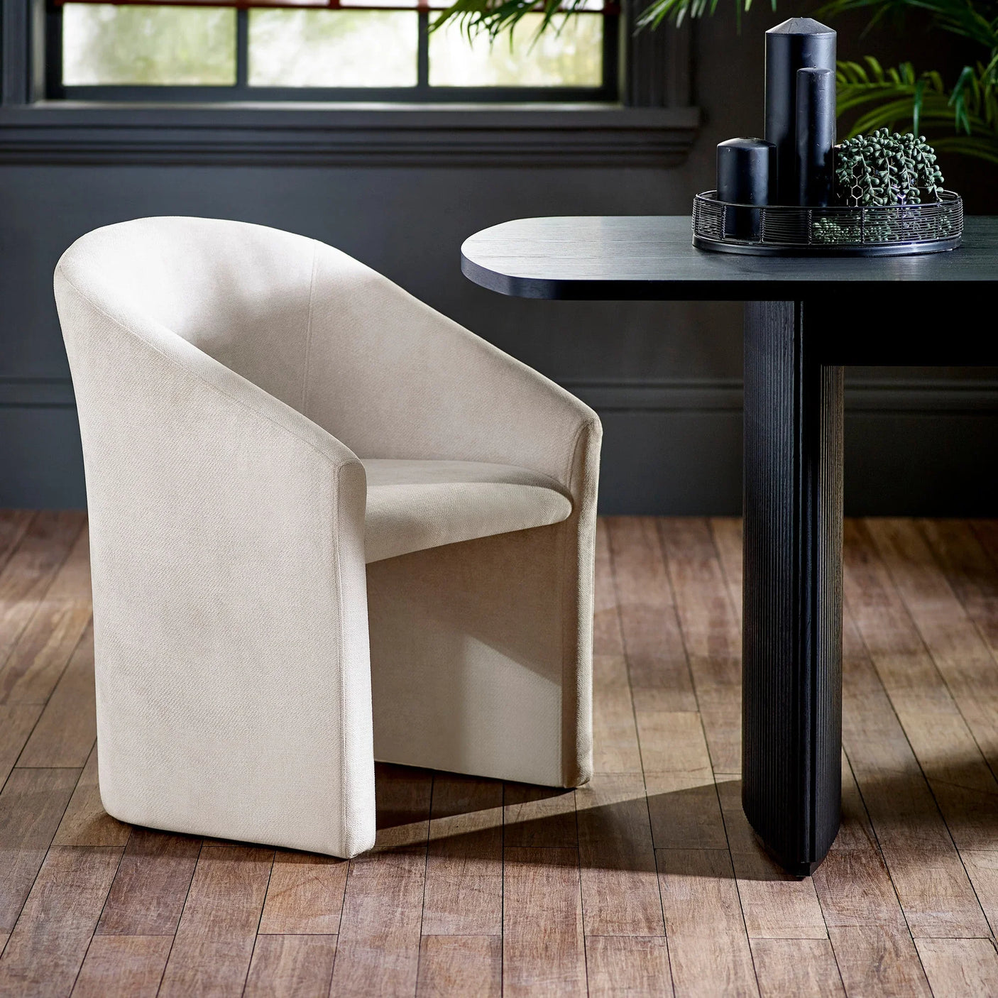 Anthea Tub Chair - Cream - ANT001