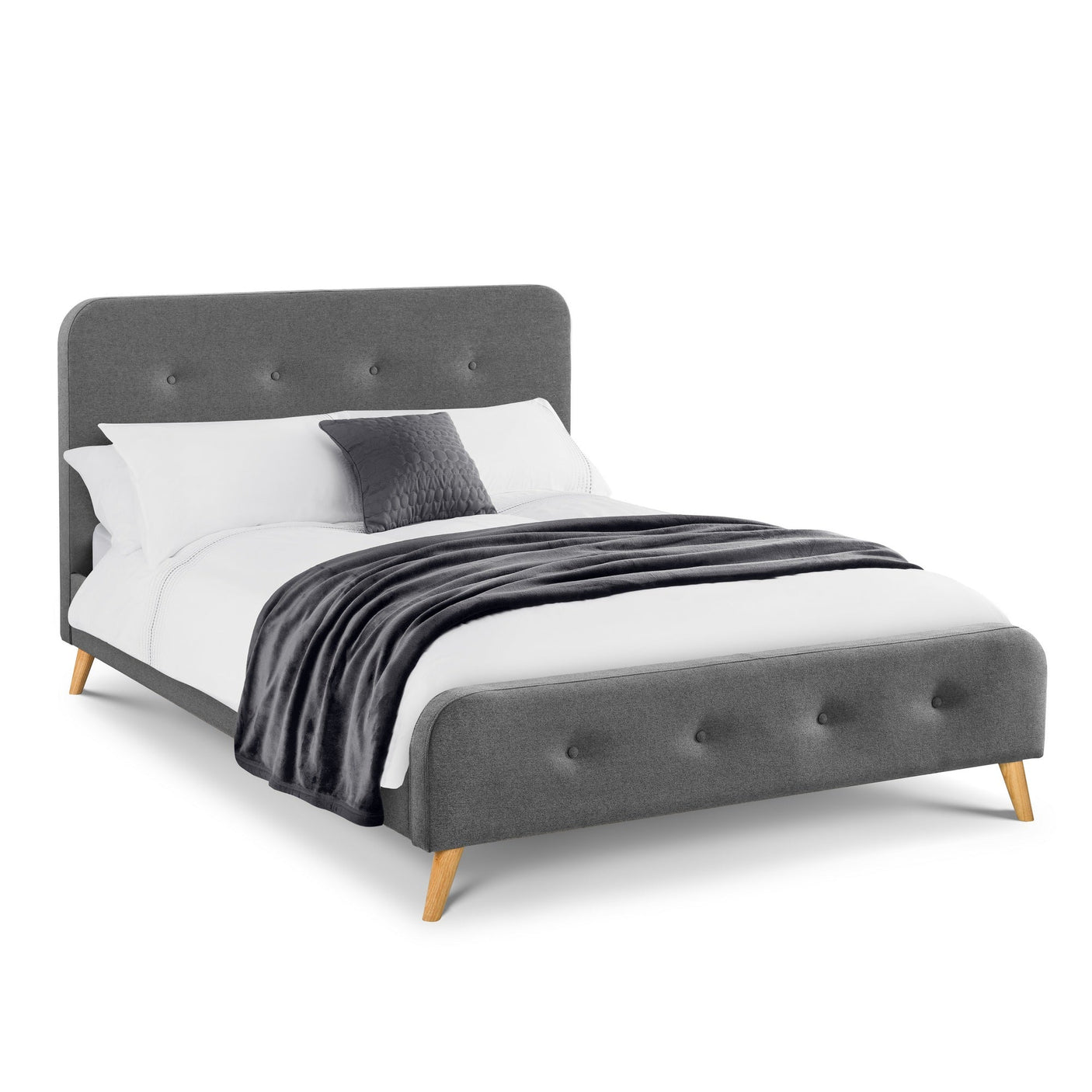 Astrid Bed - Grey / King - AST202