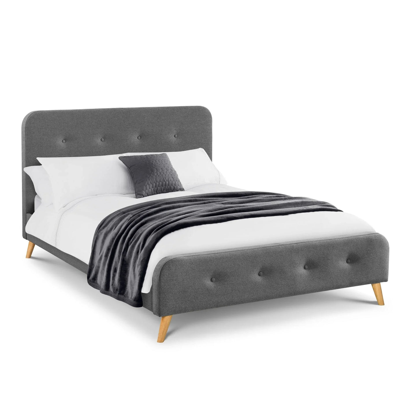 Astrid Bed - Grey / King - AST202