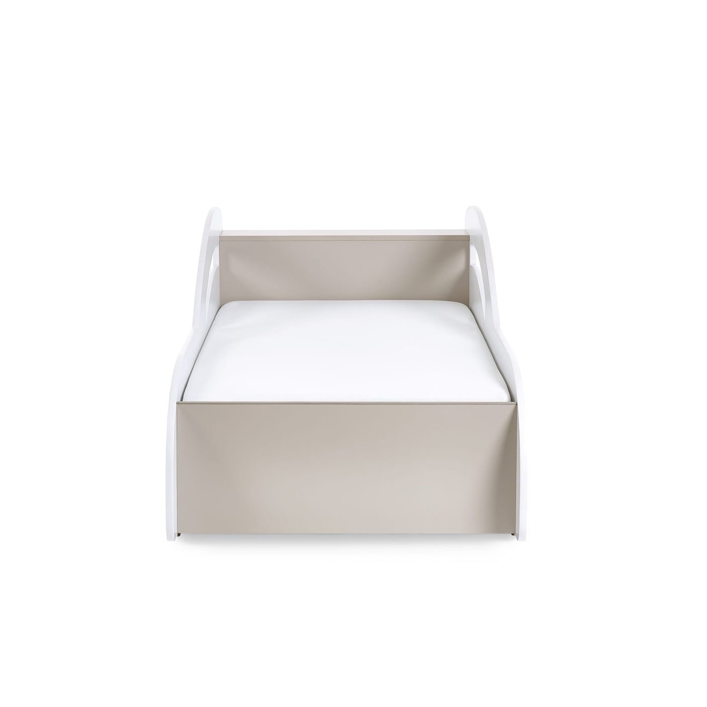 Atlantis Toddler Car Bed - White - ATL101