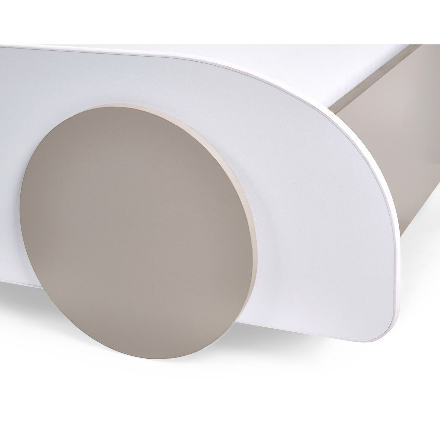 Atlantis Toddler Car Bed - White - ATL101