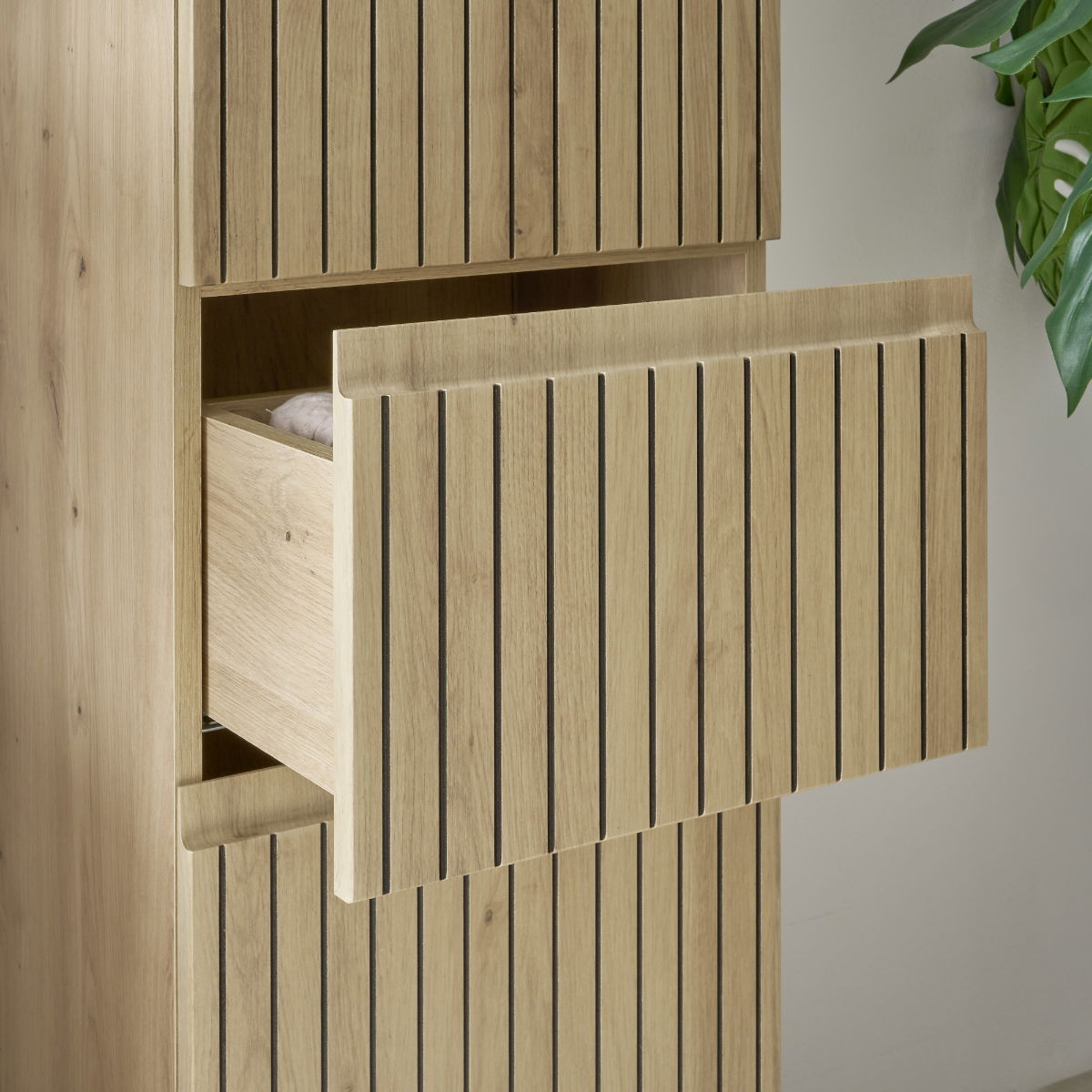 Austin 2 Door & 1 Drawer Narrow Cabinet