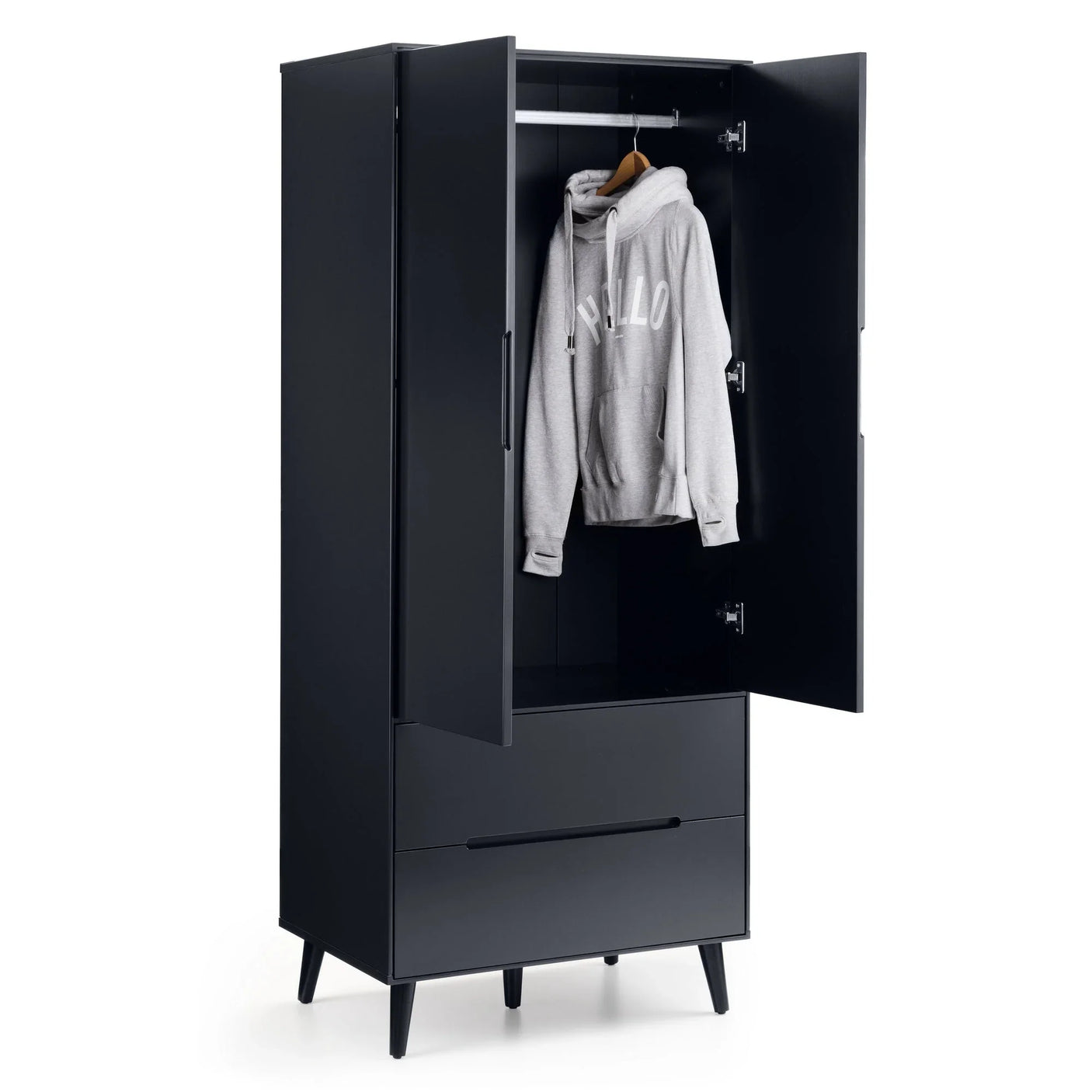 Alicia Combination Wardrobe - White - ALI205