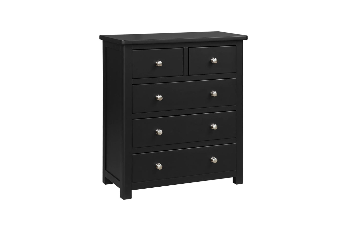 Apollo 3+2 Drawer Chest Black