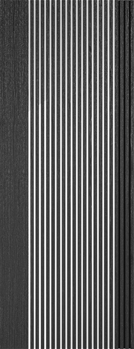 Ash Grey Melbourne Glazed - Ash Grey - 1981 x 686 (27") x 35mm