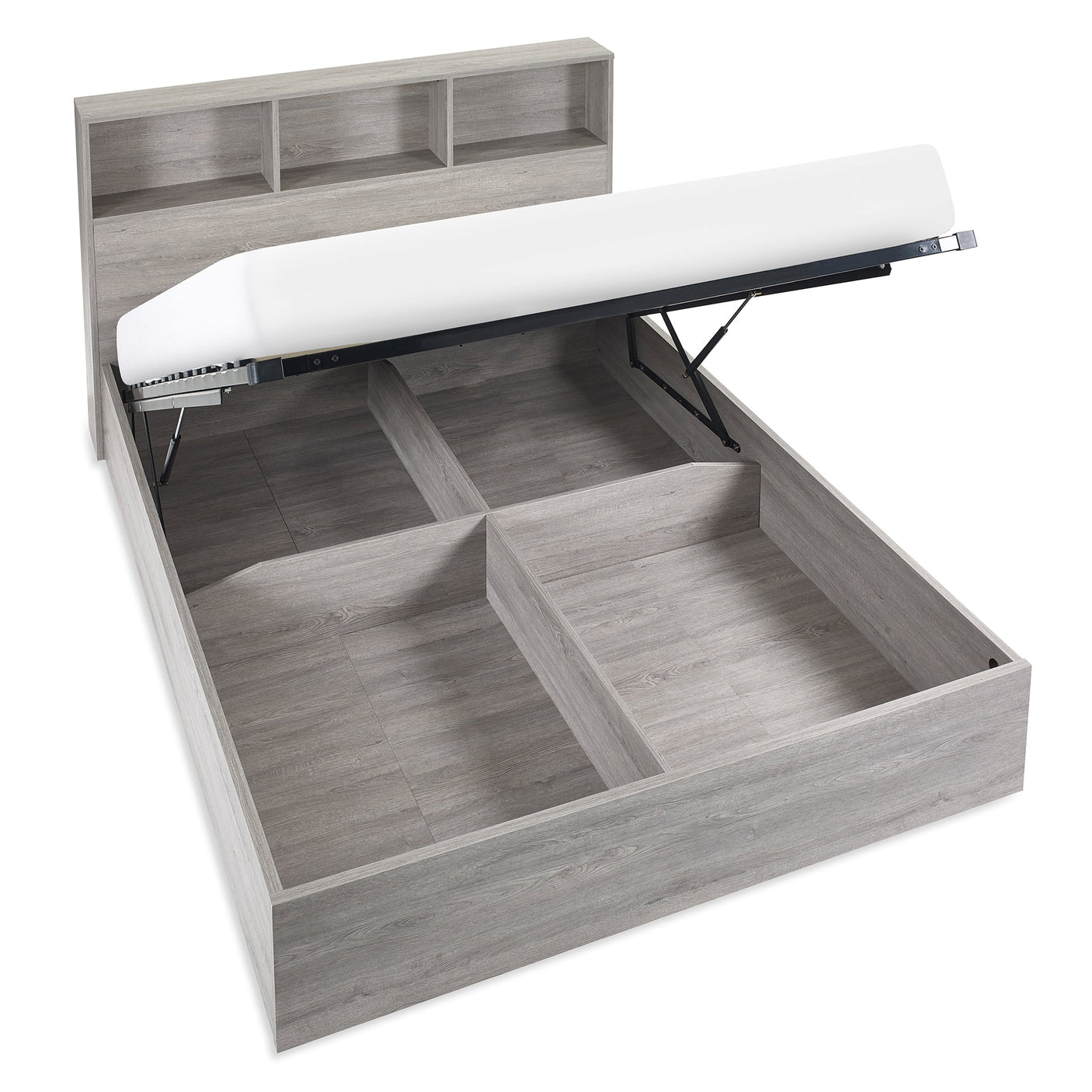 Bali Ottoman Bed - Brown / Single - BAL001